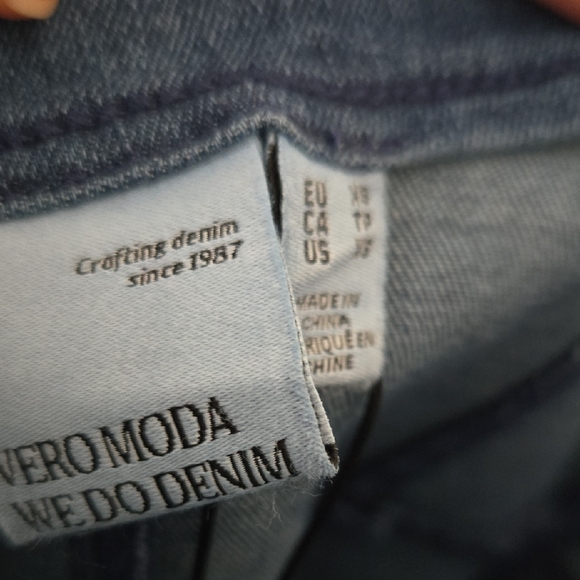 Vero Moda Blue Denim Midi Dress - Picture 10 of 10